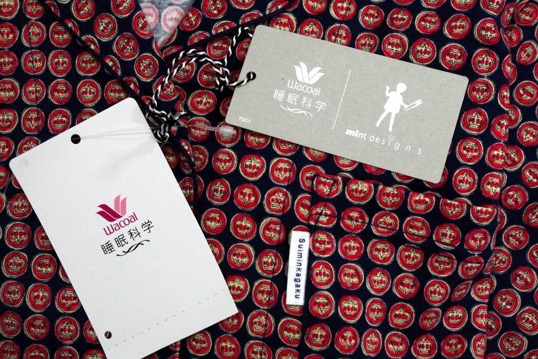 【処分新品】ワコール 睡眠科学×「mintdesigns」女性用パジャマ(M)