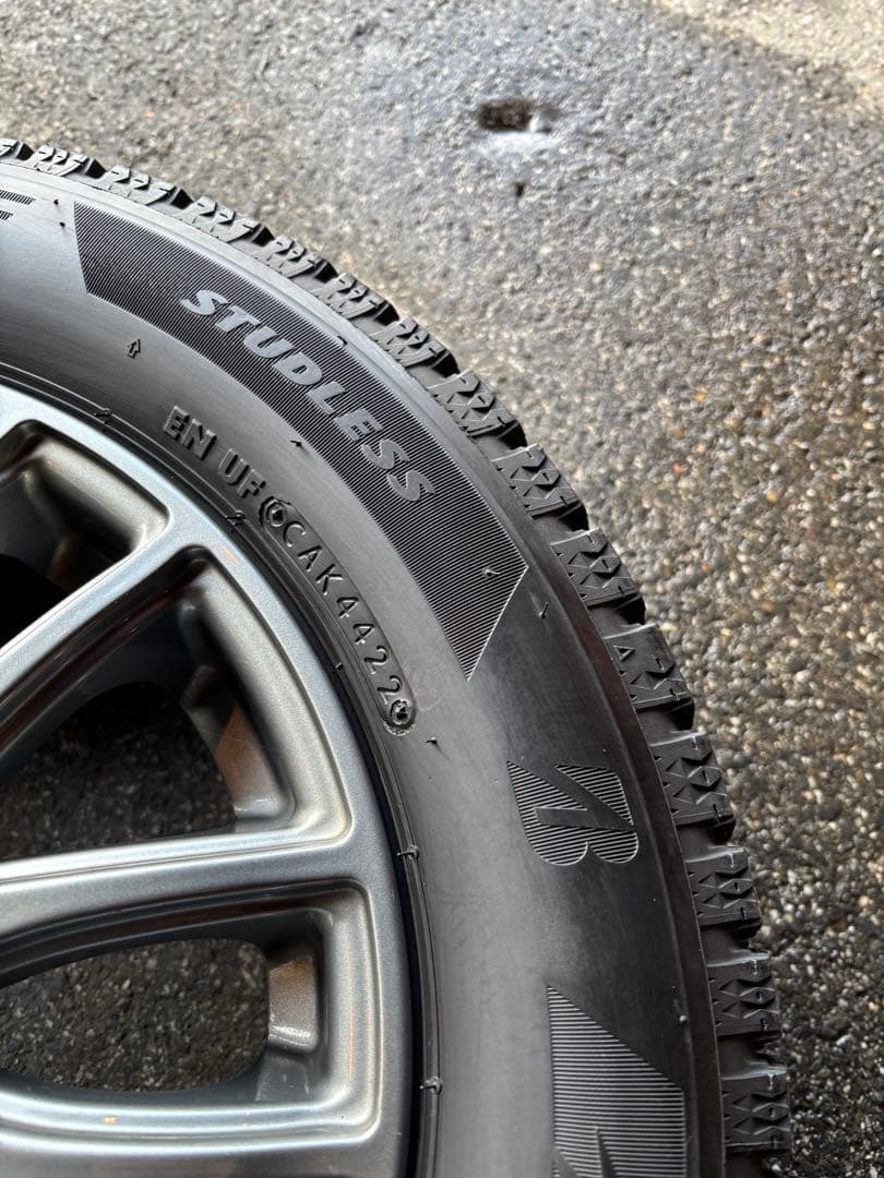 ◇送料込み◇ 155/65R13 中古スタッドレスホイールセット VRX2