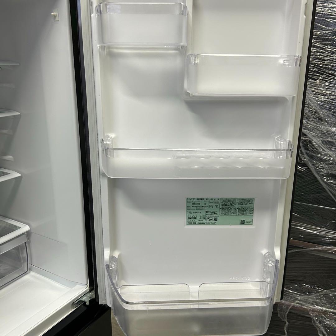 配送無料！日立 R-V32NV 20年製 3ドア冷蔵庫 315L