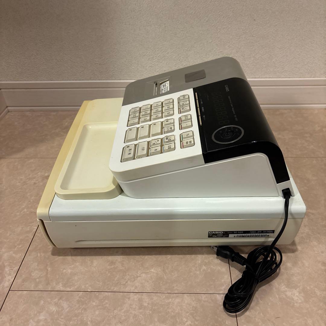CASIOレジスターSE-S20 電子店名スタンプ付き