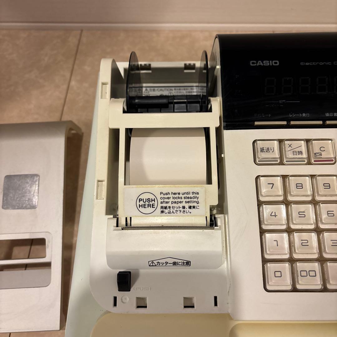 CASIOレジスターSE-S20 電子店名スタンプ付き
