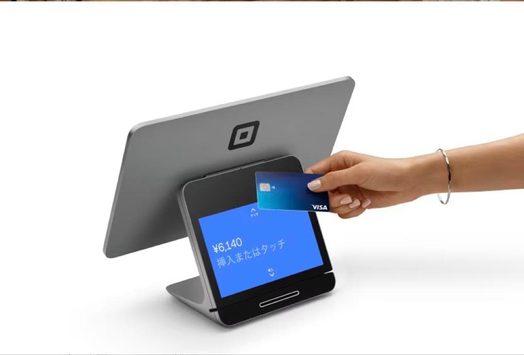 【美品 未使用】Square レジスター ターミナル　スクエア POSレジ