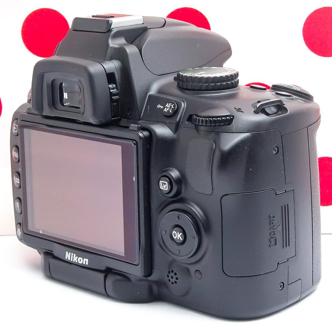 ニコン Nikon D5000❤スマホ転送OK❤動画撮影・自撮り可❤手振れ補正付