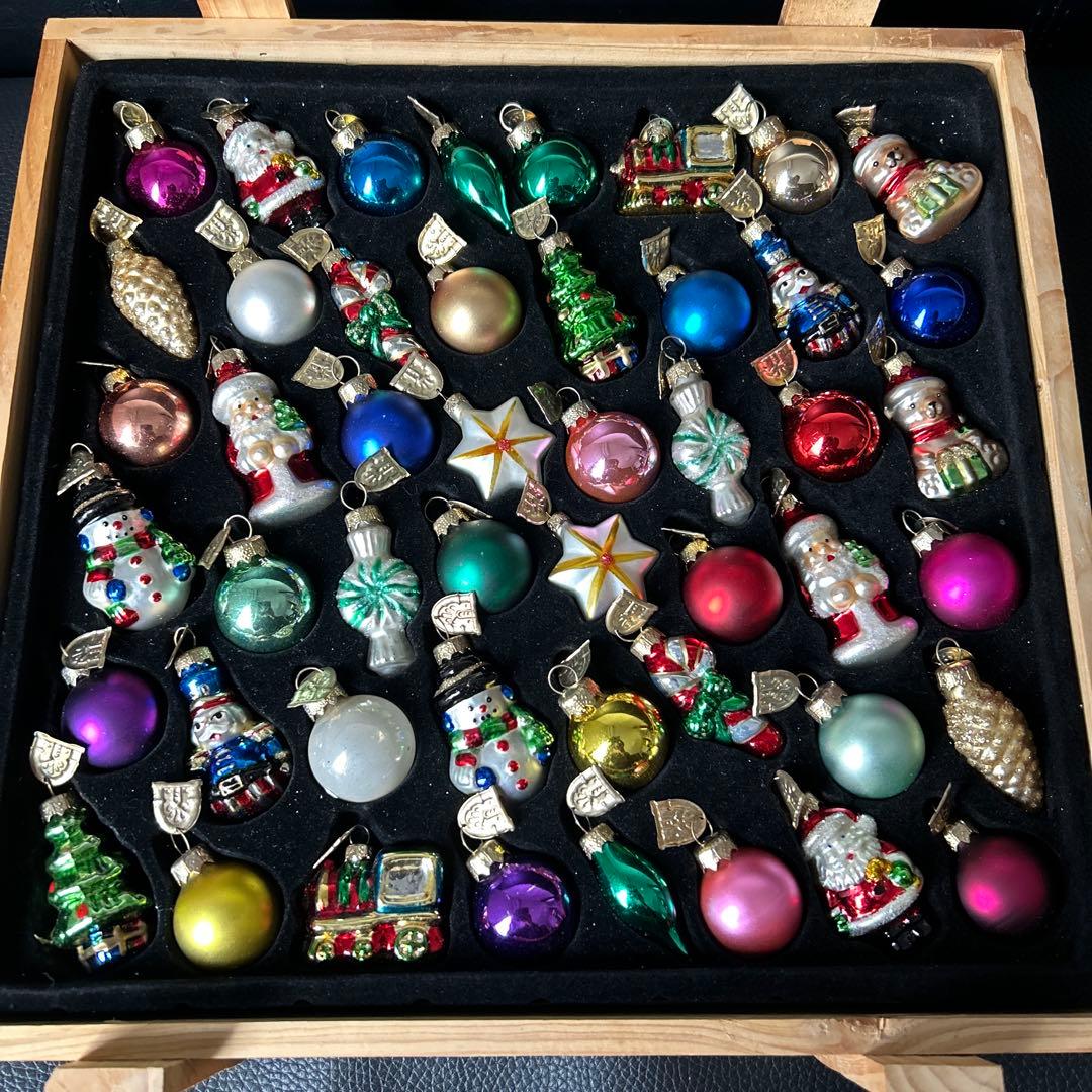 R*G様 ★トーマスパコーニ/クリスマス・オーナメント/48個セット/ 専用木箱