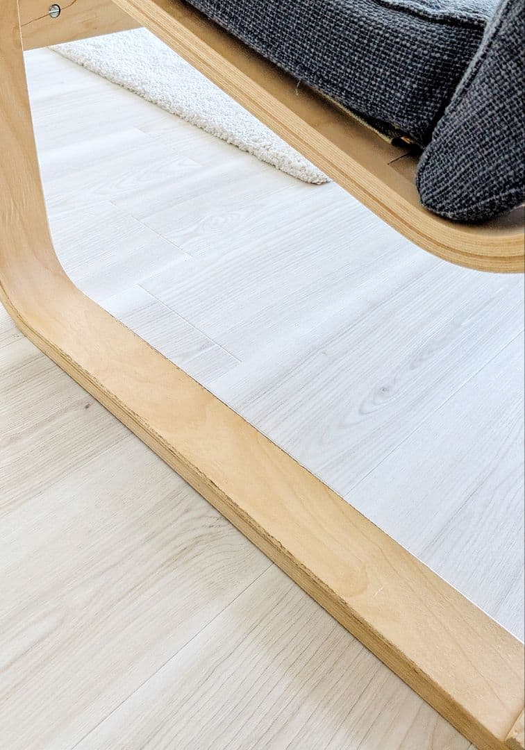 【値下げ】IKEA POANG ポエング アームチェア オットマンセット