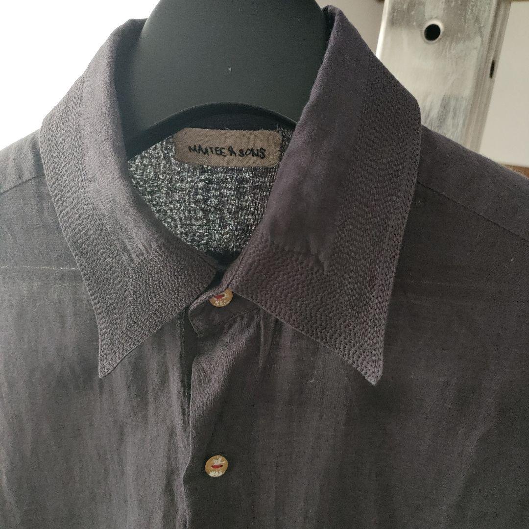 即完売 maatee&sons gupta khadi shirt