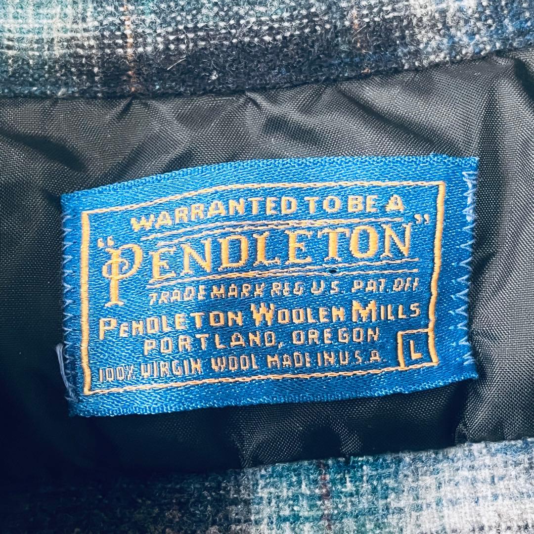Pendleton 1950s ウールボードシャツ USA製 L