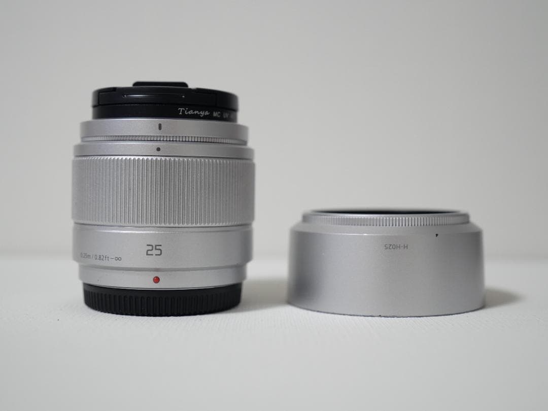 Panasonic H-H025 25mm F1.7 レンズ