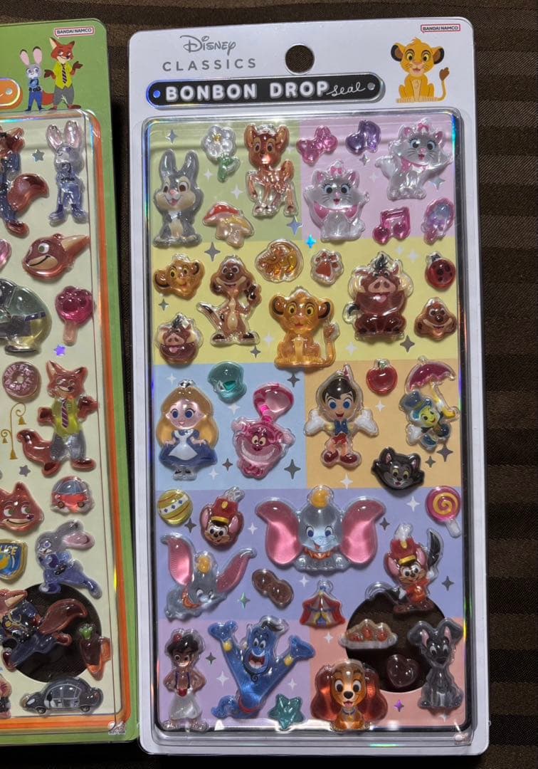 ディズニー　ボンボンドロップシール　クラシック　ズートピア　正規品