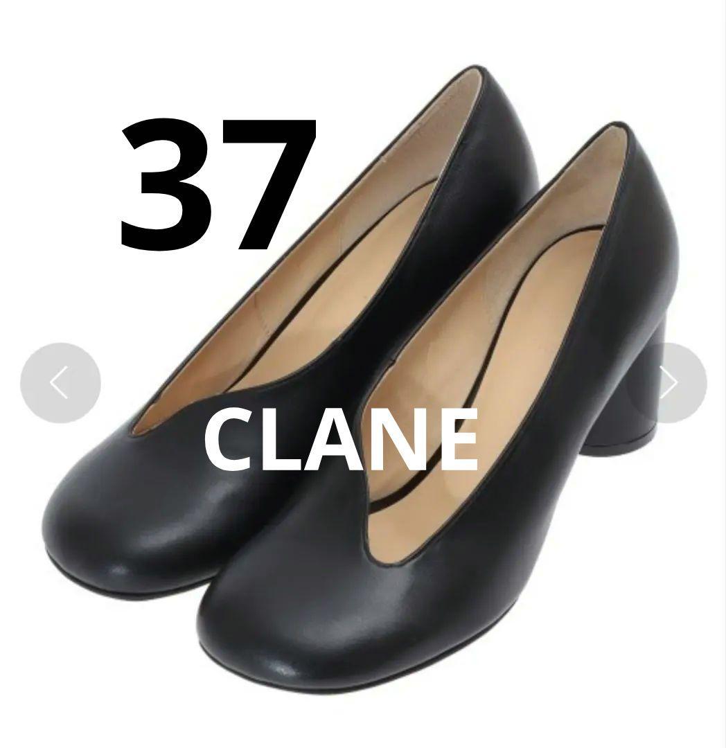 美品 セレモニー CLANE HEP ROUND CUT PUMPS パンプス