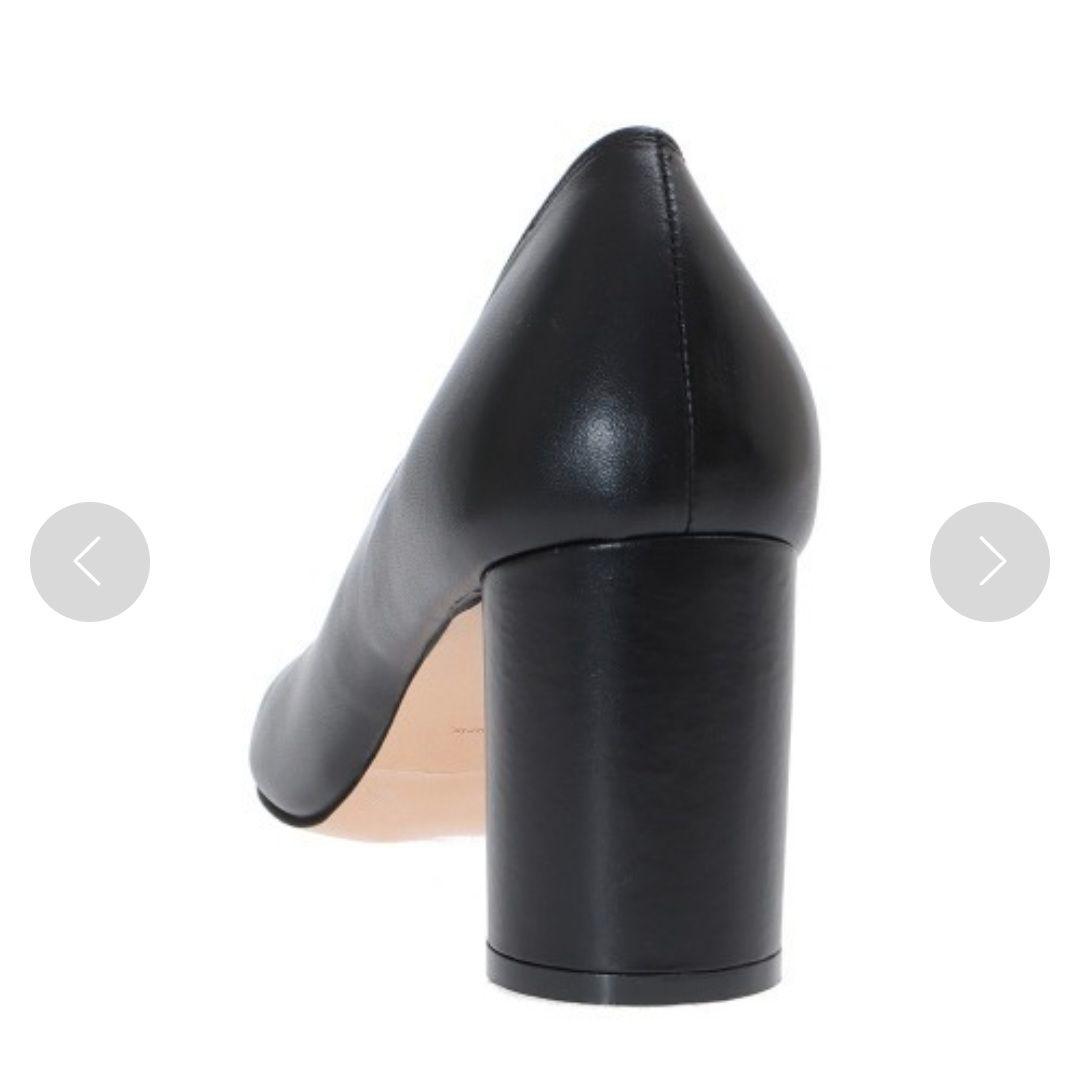 美品 セレモニー CLANE HEP ROUND CUT PUMPS パンプス