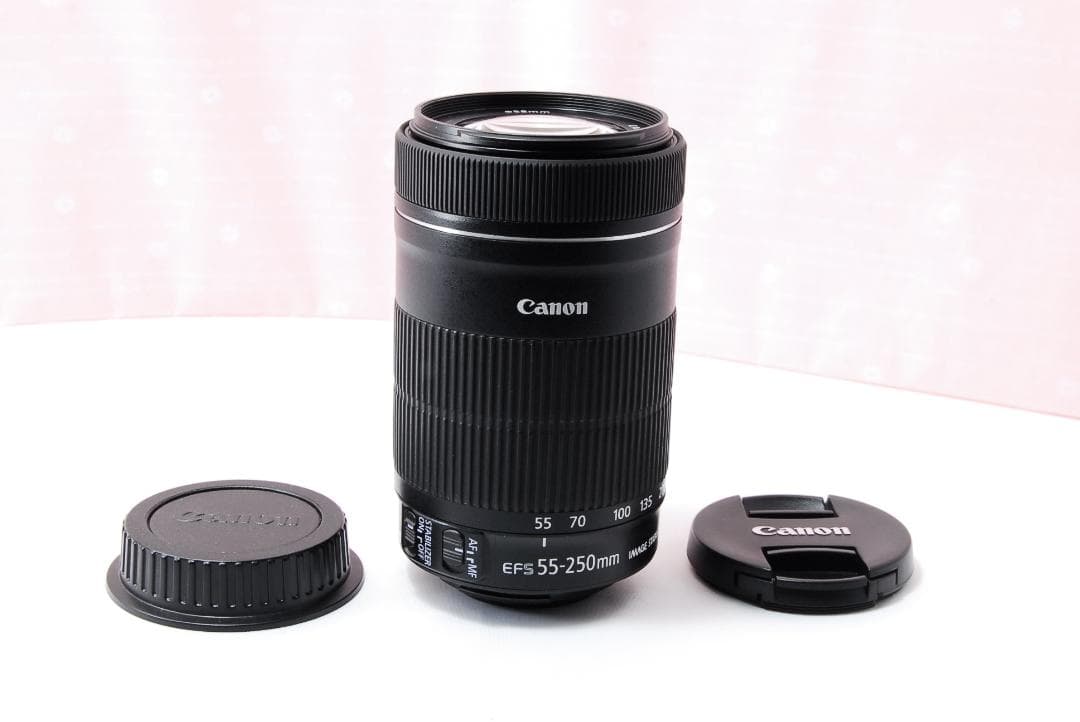 キヤノン EF-S 55-250mm F4-5.6 IS STM 望遠レンズ