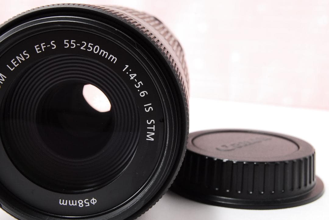キヤノン EF-S 55-250mm F4-5.6 IS STM 望遠レンズ