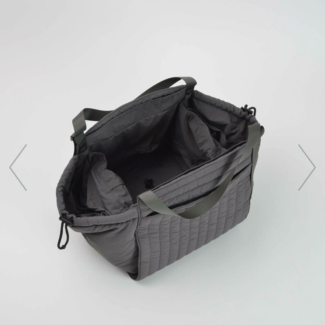 SOLPRESA ソルプレーサ　キルティング　M マザーズバッグ グレー