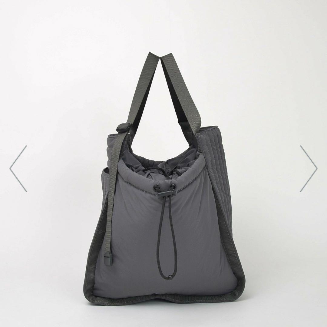 SOLPRESA ソルプレーサ　キルティング　M マザーズバッグ グレー