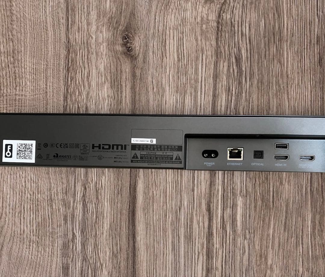 【美品】JBL サウンドバー ブラック/TL1091-DN0037190