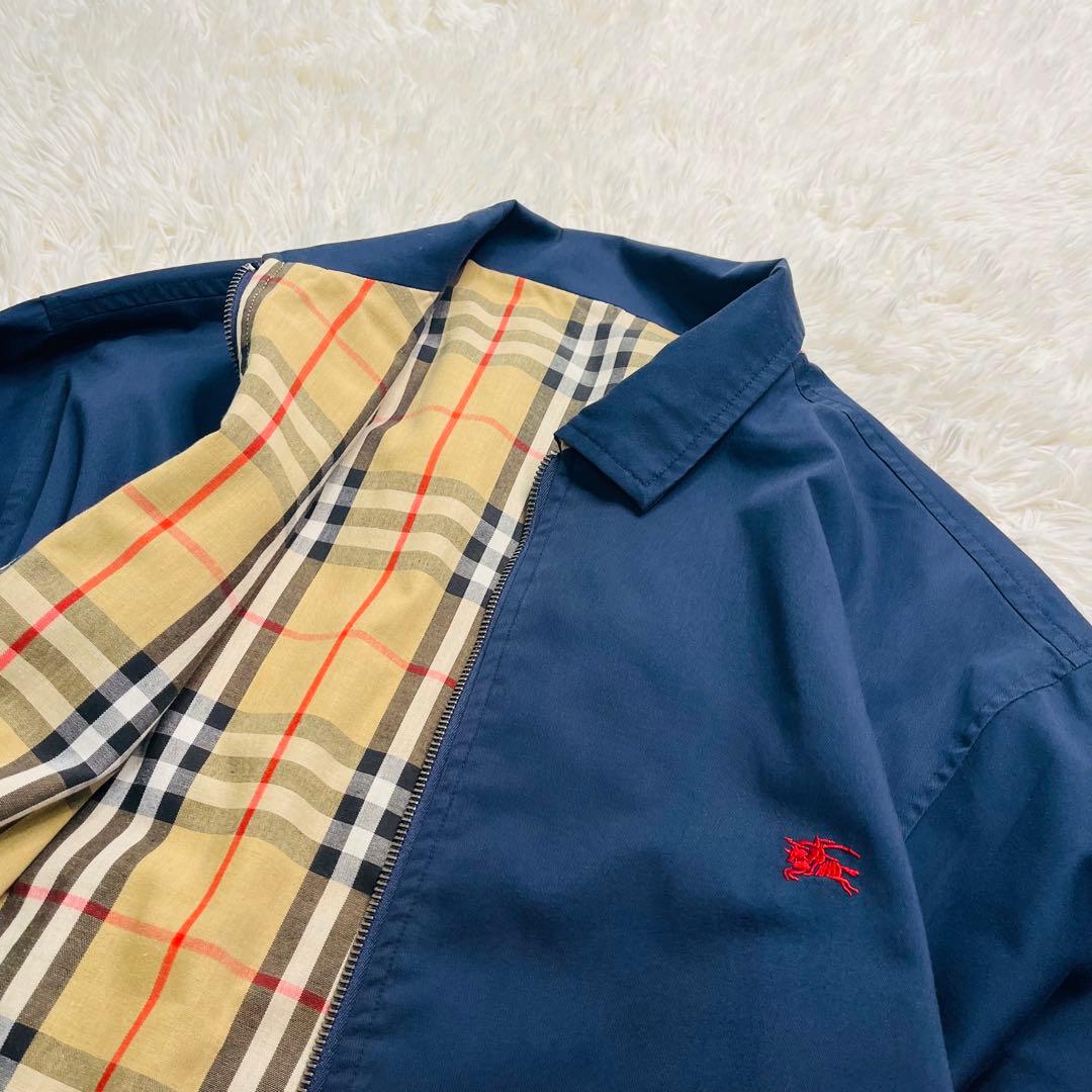 BURBERRY LONDON リバーシブル ノバチェック ブルゾン M ランポ