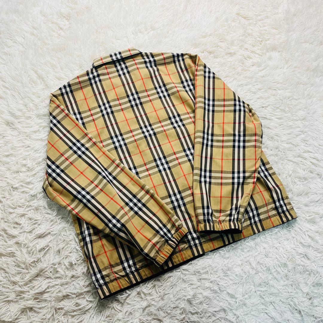 BURBERRY LONDON リバーシブル ノバチェック ブルゾン M ランポ