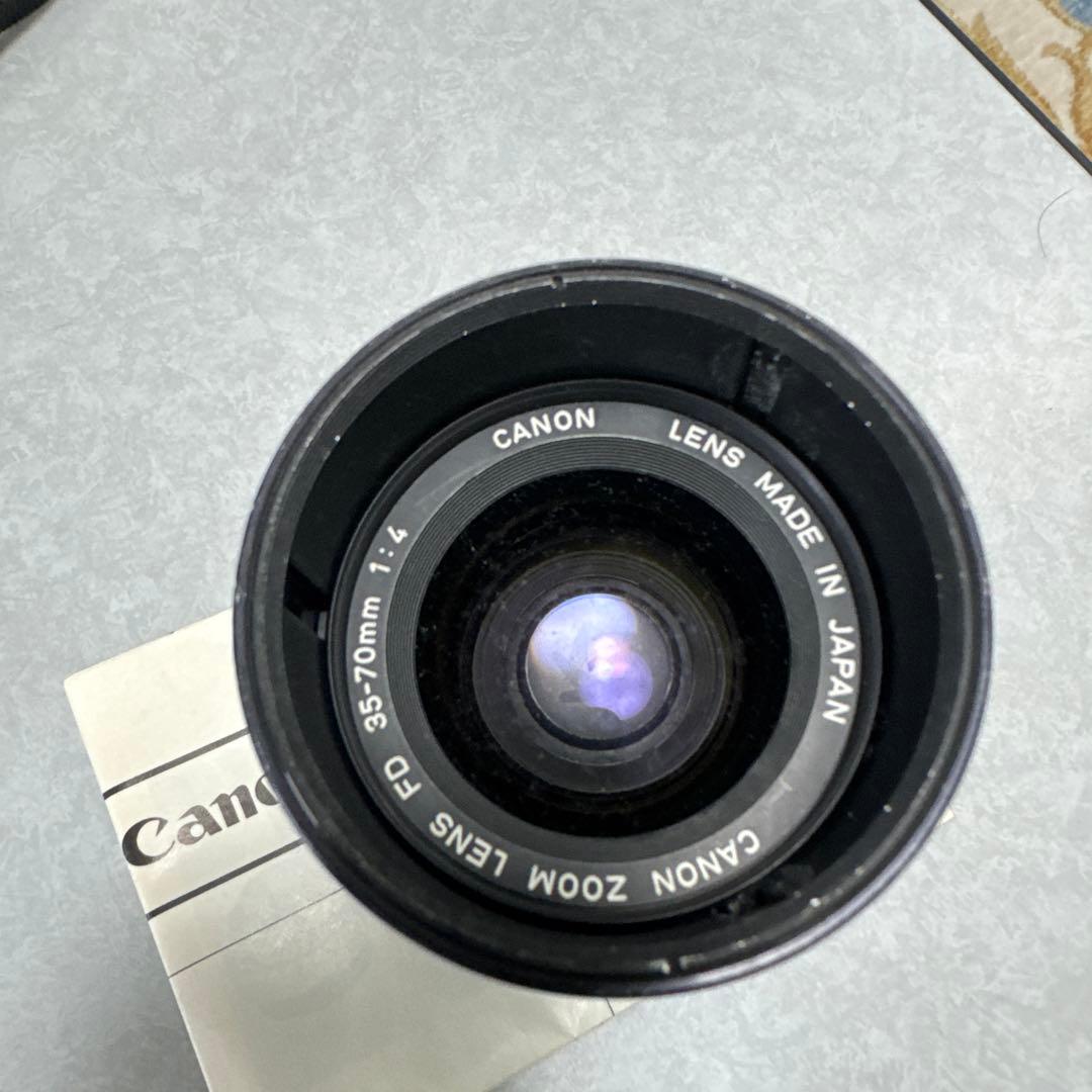 キャノン CANON A-1 レンズ2本付き 一眼レフカメラ ジャンク品