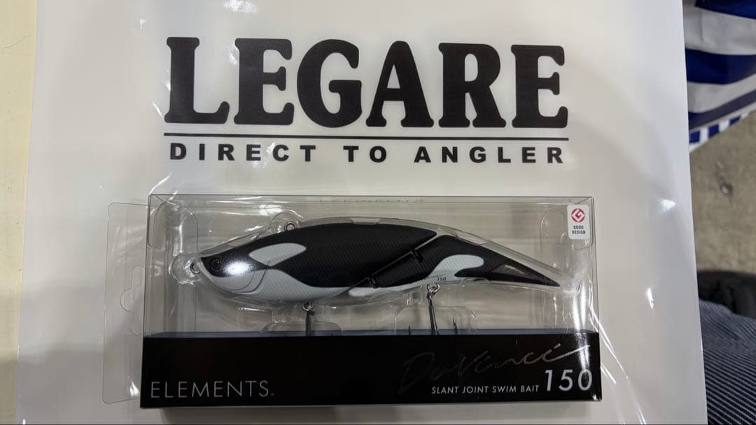 【釣りフェス限定】エレメンツ ダヴィンチ150◆レガーレコラボ◆オルカ おまけ付