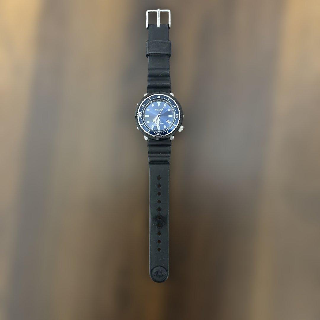 セイコー プロスペック ラバーベルト 時計 V147-0A0A