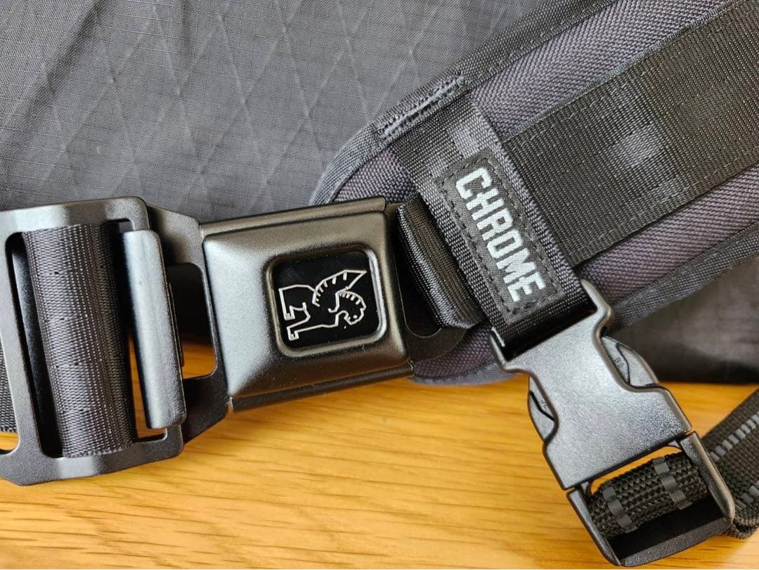 CHROME メッセンジャーバッグ ブラック　美品　15L