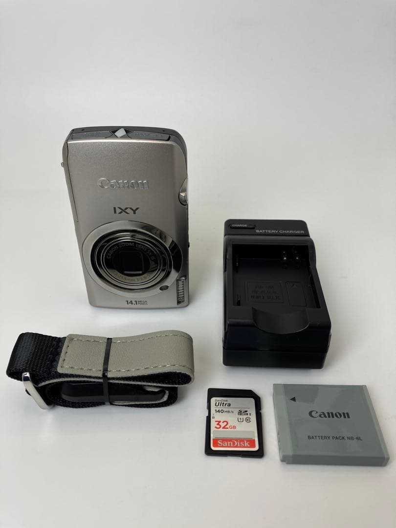 【返品保証・動作確認済】Canon IXY 10S コンパクトデジタルカメラ
