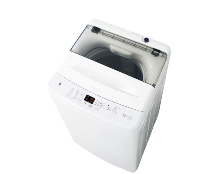 ハイアール縦型洗濯機（4.5kg） JW-U45A-W