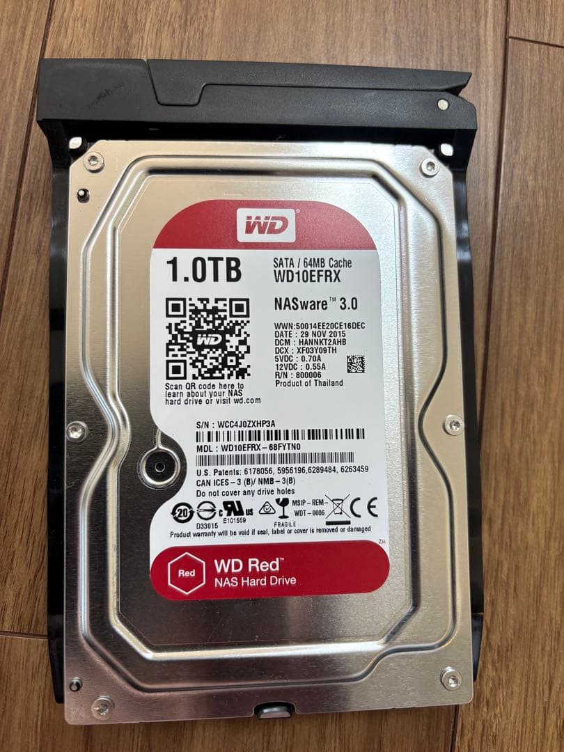 QNAP NAS TS451+ ハードディスク搭載（1TB×4本）