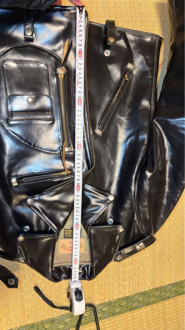（専用）最終値下げ　GARUDA ダブルライダースジャケット 38 馬革