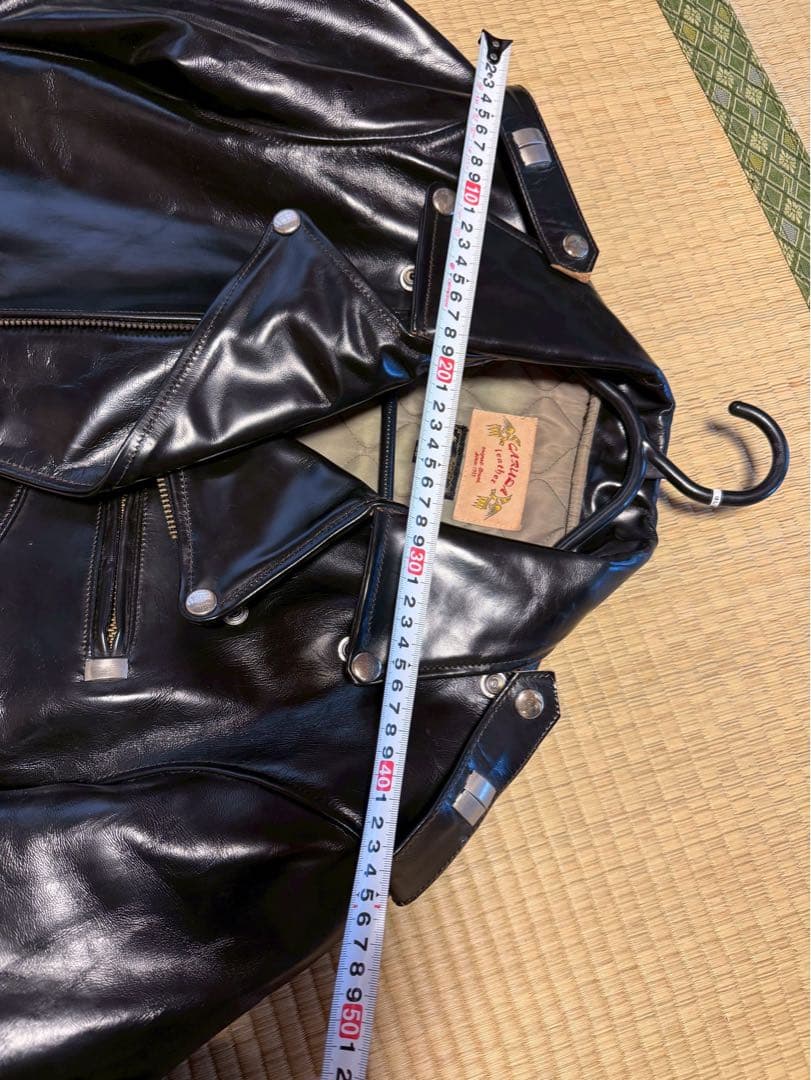 （専用）最終値下げ　GARUDA ダブルライダースジャケット 38 馬革