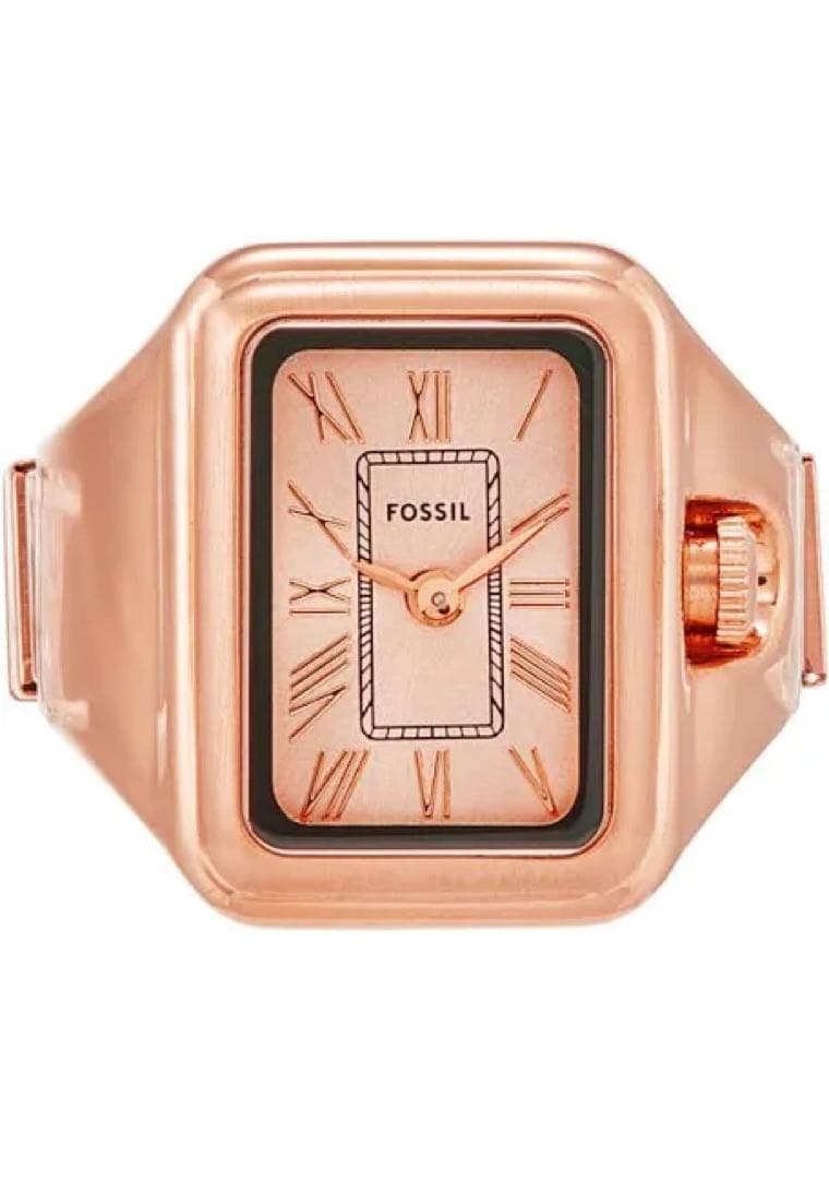 FOSSIL ピンクゴールド　指輪時計
