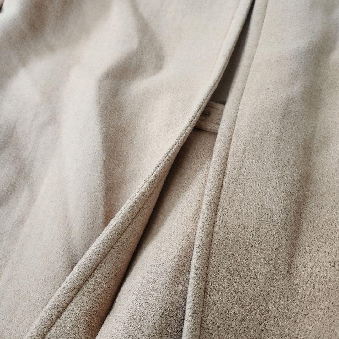 5L★未使用タグ付き★フランシュリッペ　ダッフルコート ロングコート　ファー