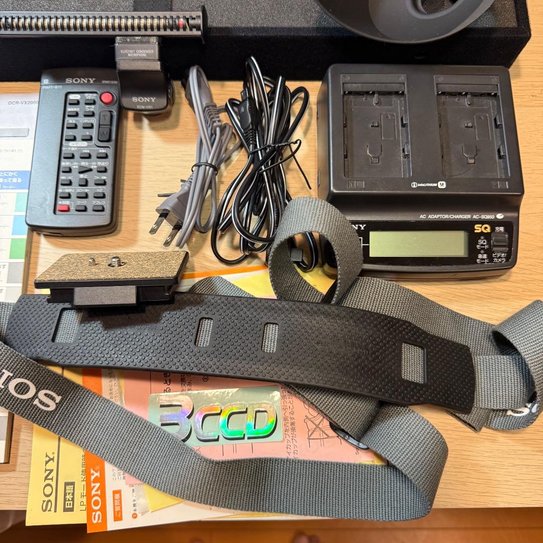 ソニー DCR-VX2000 ビデオカメラ【美品】