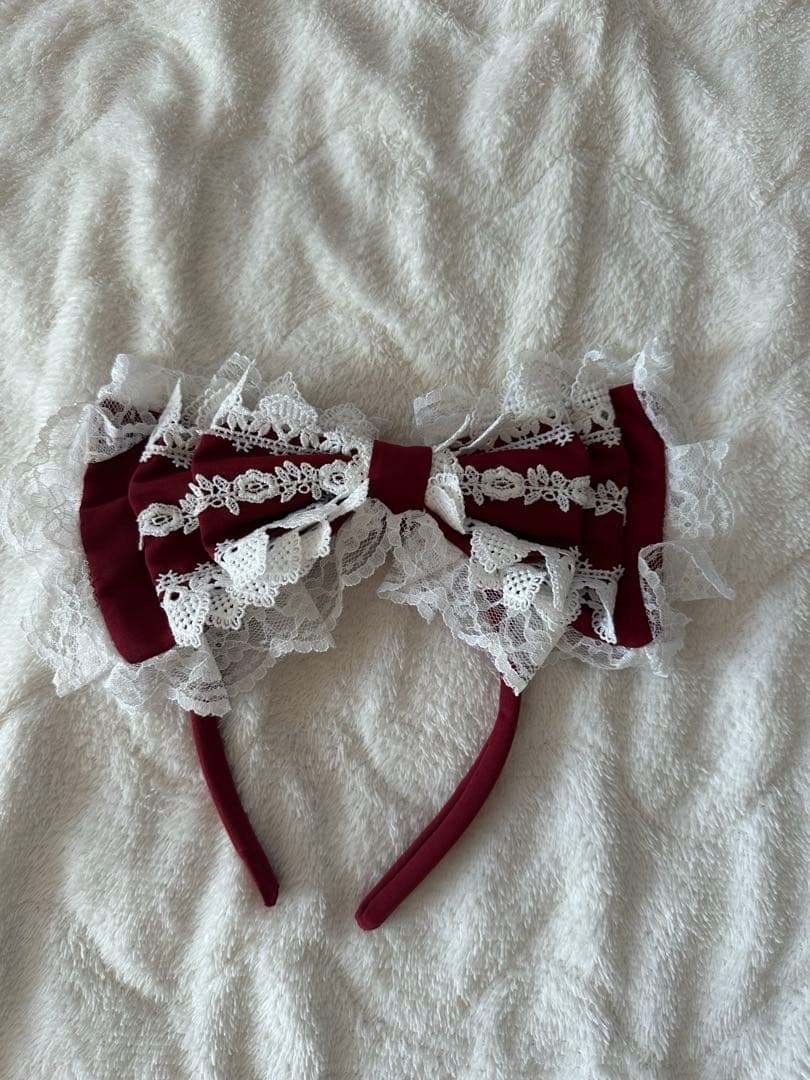 おまけ付き　アンドロミオ　タータンチェック ワンピース　赤