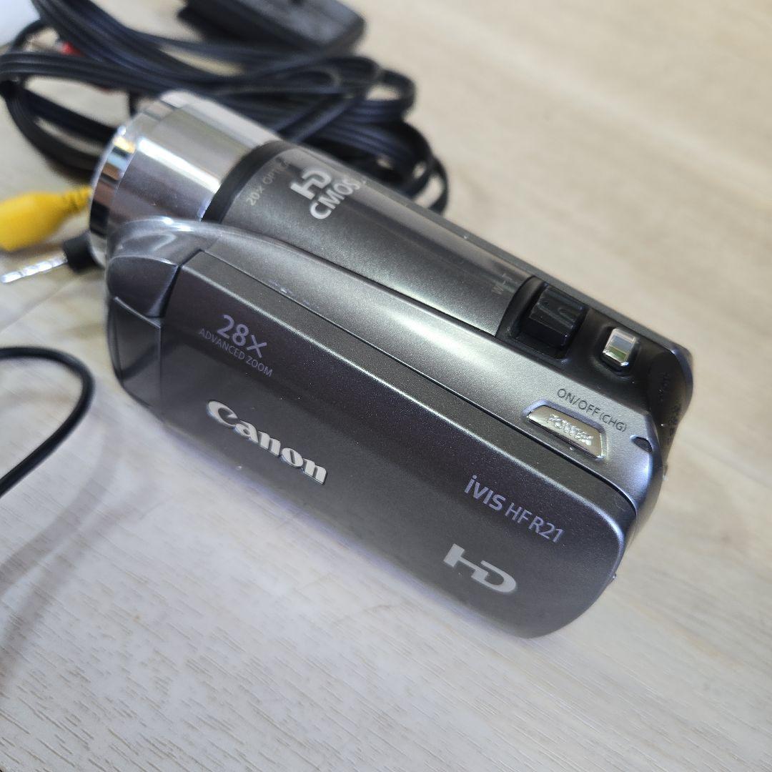 【Canon IVIS HF R21 ビデオカメラ本体】