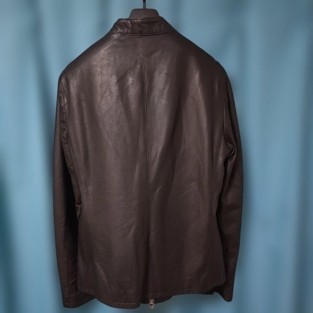 新品　ジョセフオム　ライダース　ジョゼフ　レザージャケット　カウレザー　タグ付き