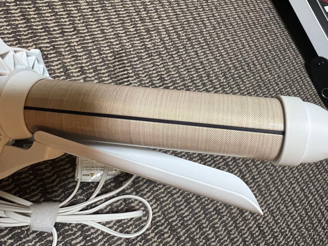 KINUJO カールヘアアイロン ホワイト　早いもの勝ち値下げ！