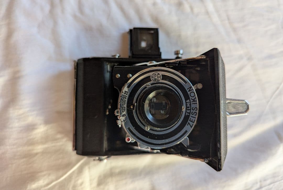 返品保証 ツァイスイコン ZEISS IKON Nettar 515 革ケース付