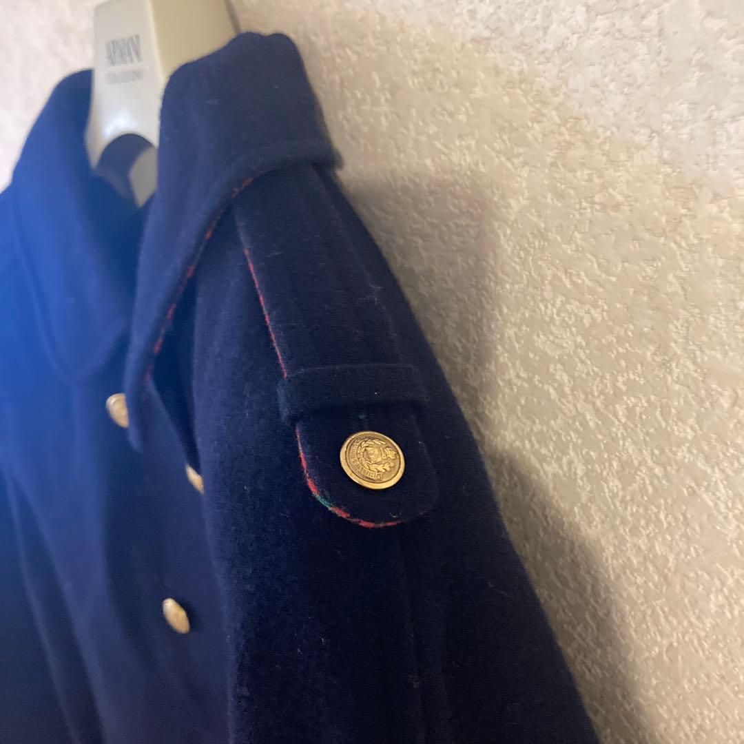 Familiar ファミリア　ネイビー ダブル　ウールコート