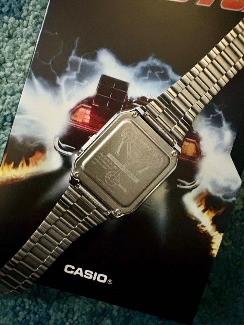 【限定品】カシオCA-500WEBF-1AJR バックトゥザフューチャー