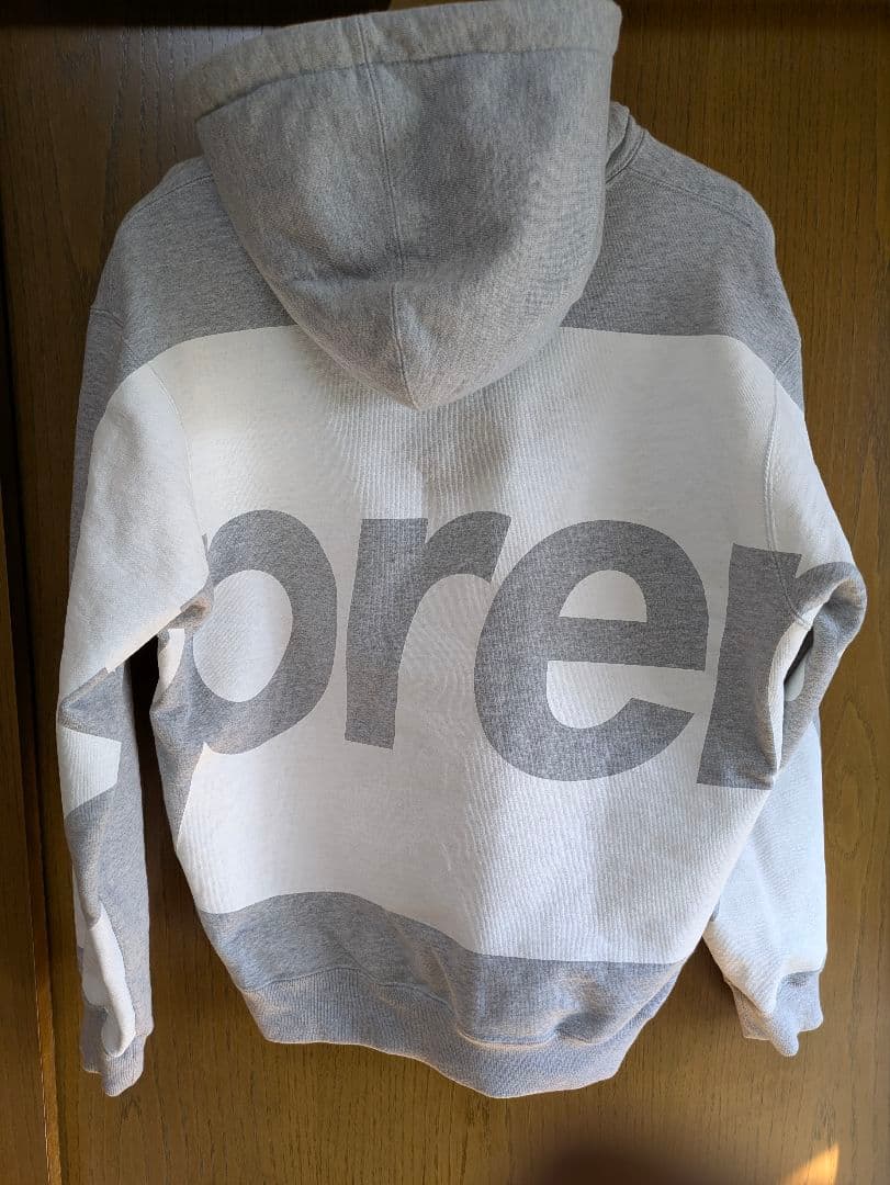 Supreme Big Logo Hooded Sweatshirt 　美品