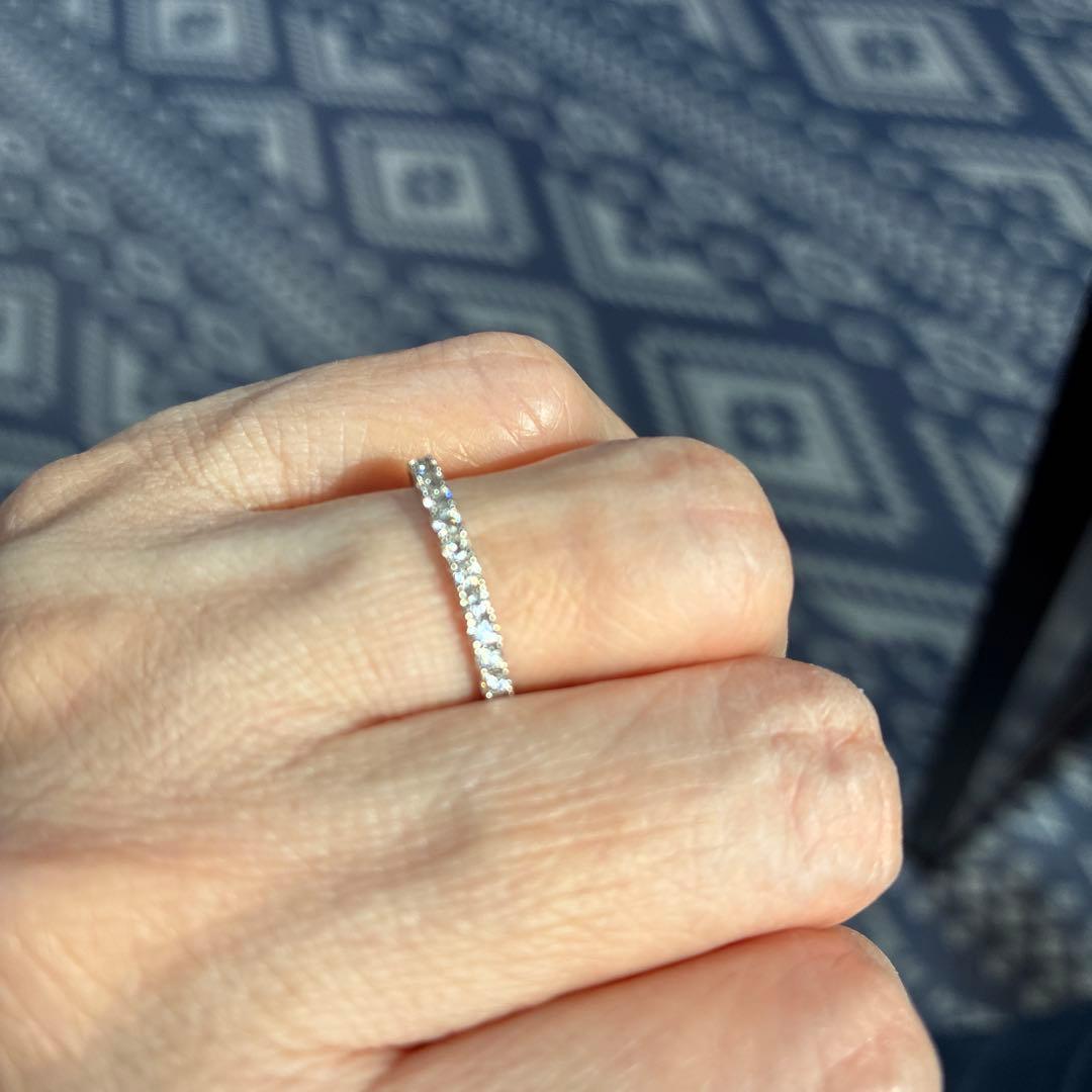 ⭐️k18wgダイヤリング⭐️0.30⭐️