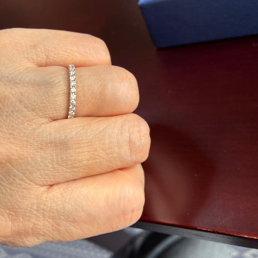 ⭐️k18wgダイヤリング⭐️0.30⭐️