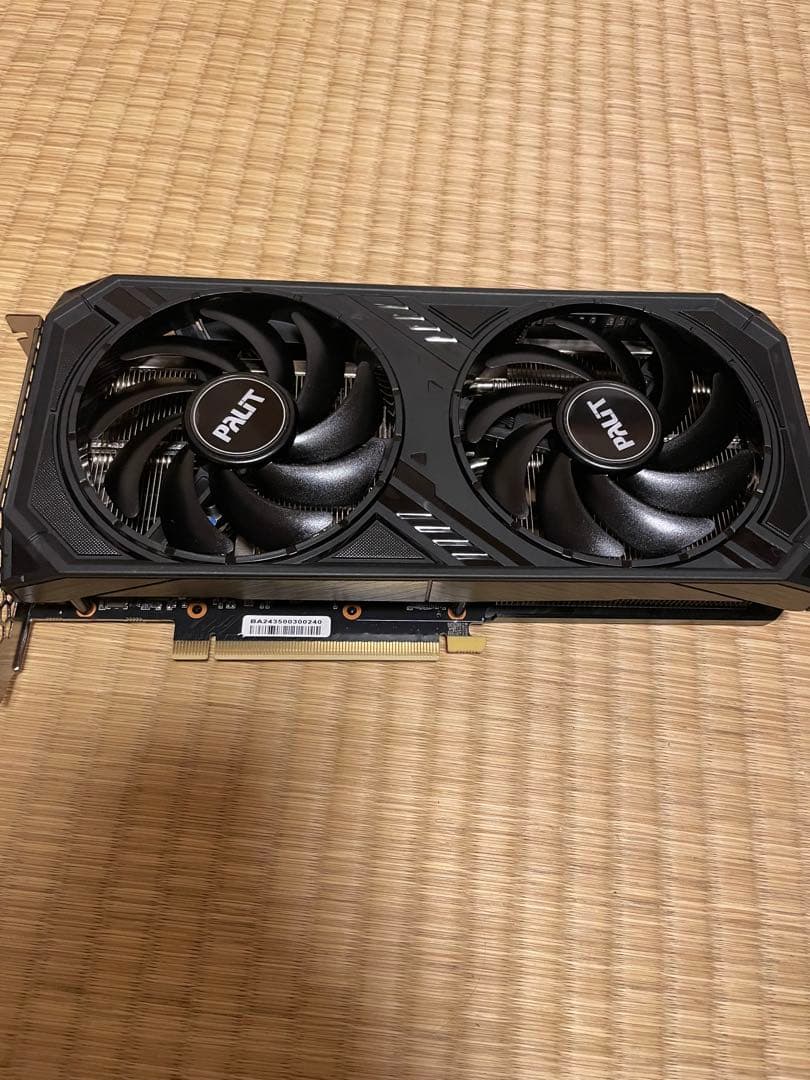 グラフィックボード・グラボ・ビデオカード PALIT GEFORCE RTX 4060Ti 8GB