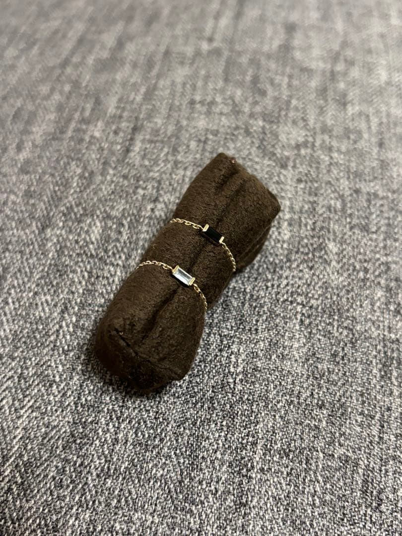 COCOSHNIK ココシュニック　チェーンリング　2本セット　K10