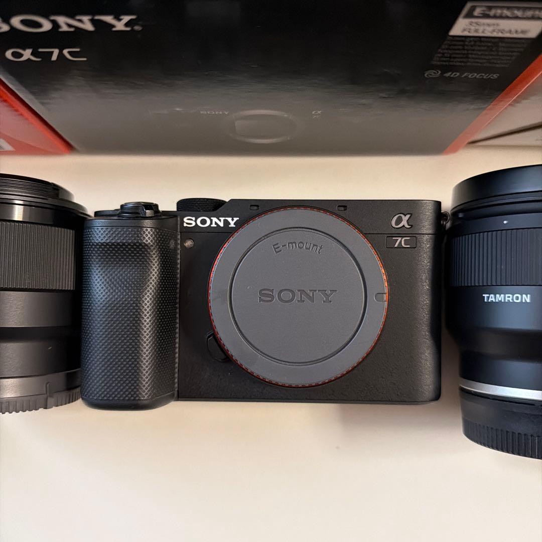 Sony α7C + Tamron 20mm レンズ３点セット