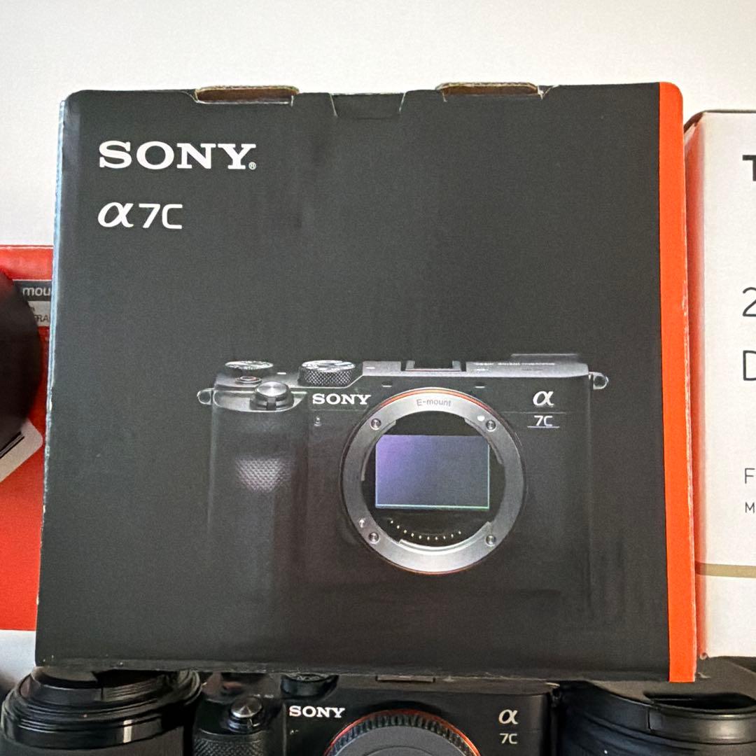 Sony α7C + Tamron 20mm レンズ３点セット