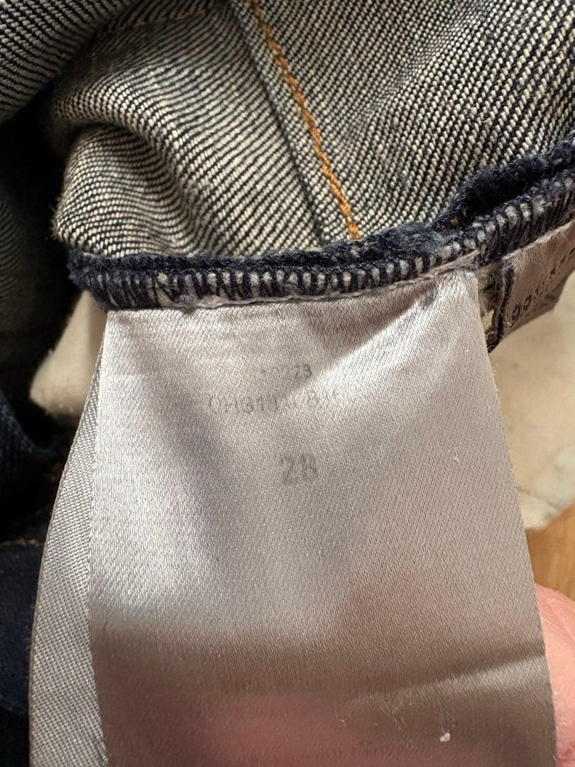 Dior hommeデニム　アンダーマイトラック 28