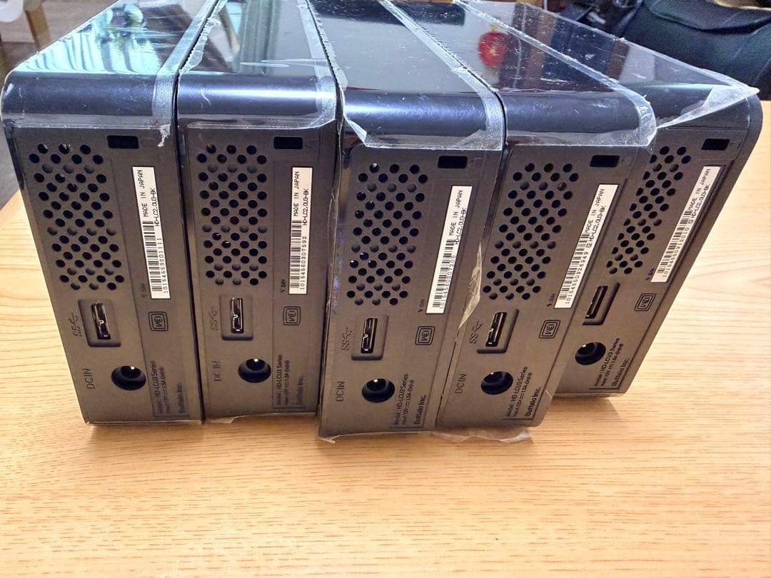◆HDD . HD-LC2.OU3-BK 5台セット